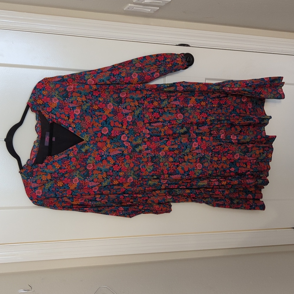 J.Crew Liberty Fabric Dress - floral XXL